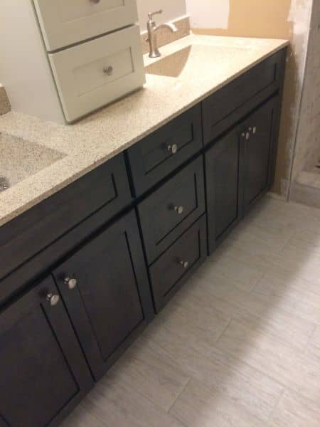 Edmond Bathroom Remodeler custom vanity