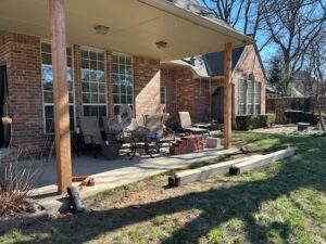 Porch Post Replacement and Brick Wrapping in Edmond