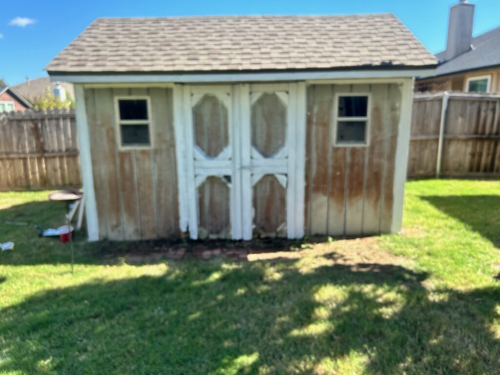 Shed Painting in Edmond — edmond ok